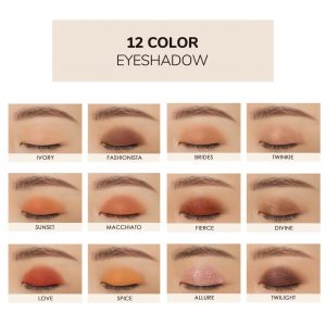 12 Warna Eyeshadow